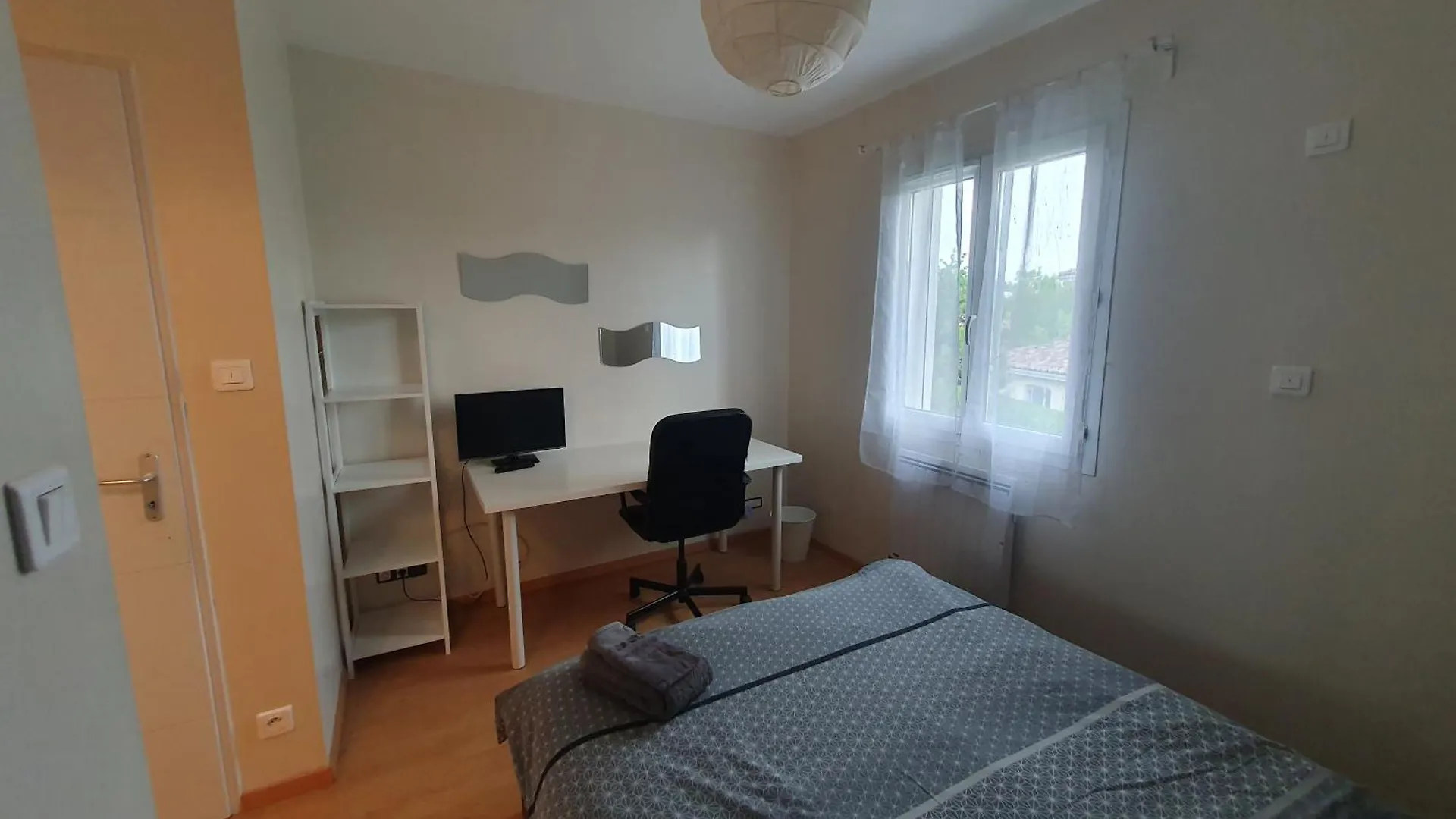 Chambre Avec Cuisine Independante A 25 Min Du Capitole Auzeville-Tolosane Homestay